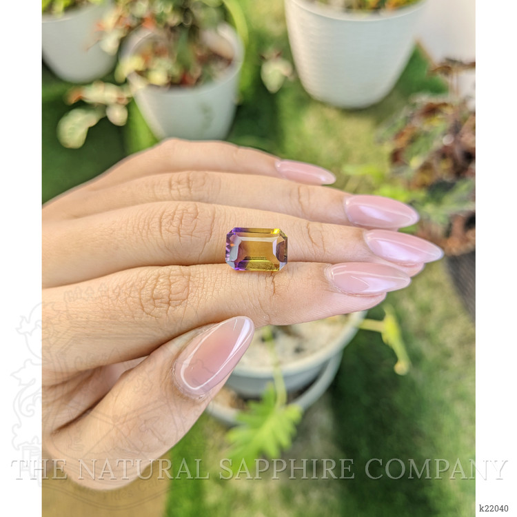 4.51 Ct. Ametrine from Ceylon (Sri Lanka)