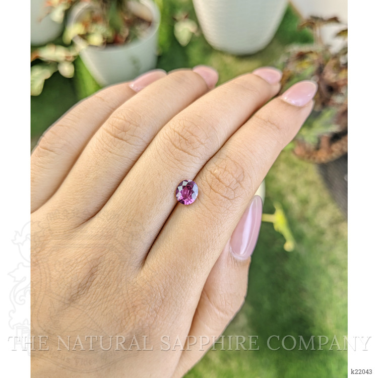 0.99 Ct. Rhodolite Garnet from Ceylon (Sri Lanka)