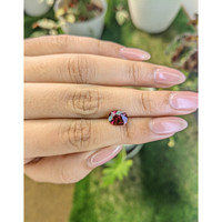 2.01 Ct. Rhodolite Garnet from Ceylon (Sri Lanka) Life Style