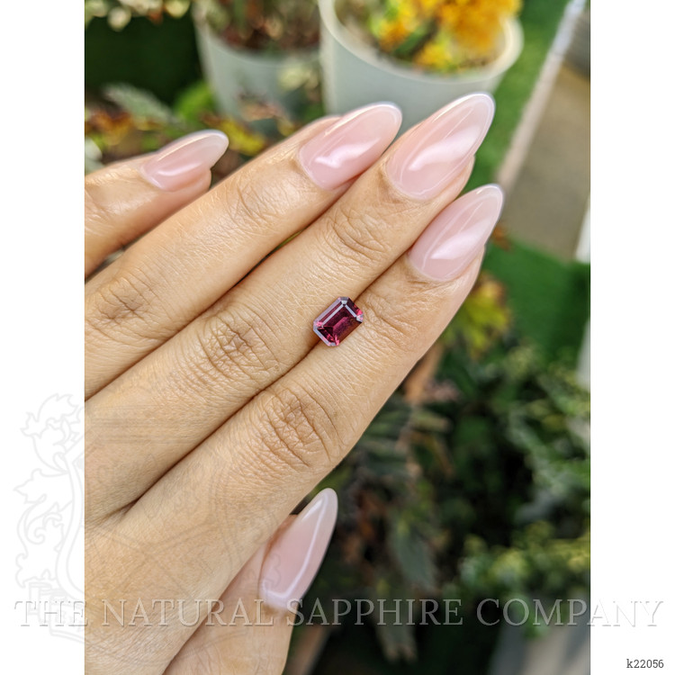 1.36 Ct. Rhodolite Garnet from Ceylon (Sri Lanka)