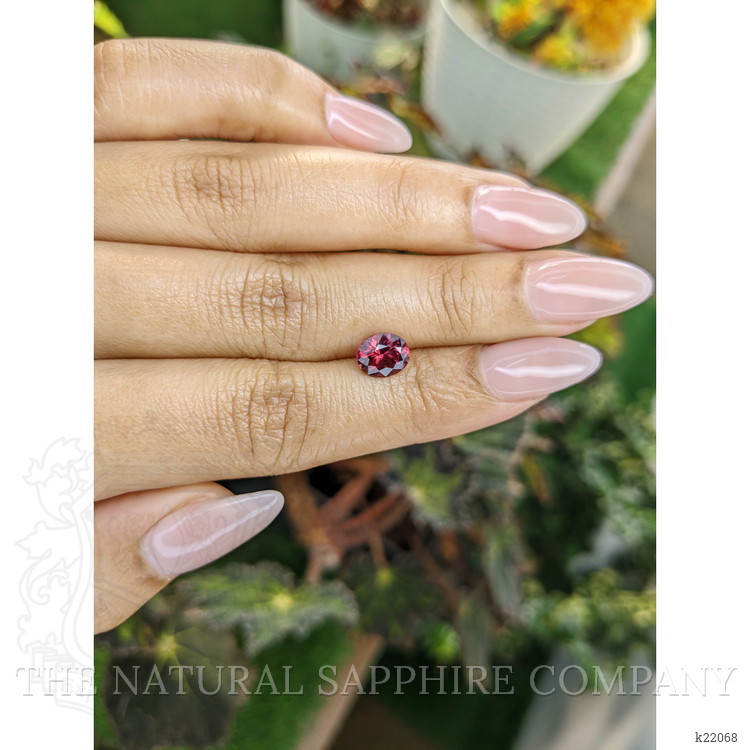 1.43 Ct. Rhodolite Garnet from Ceylon (Sri Lanka)