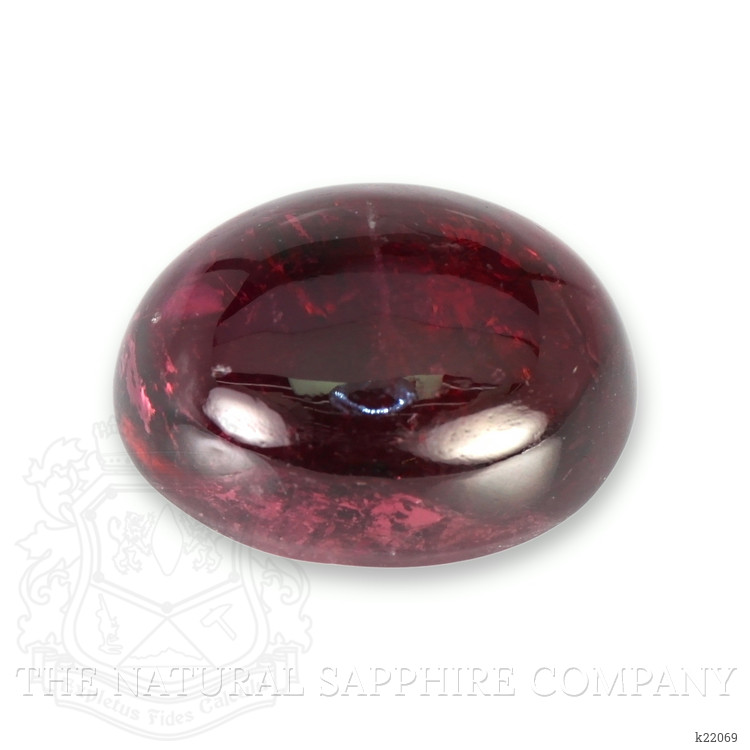12.54 Ct. Cabochon Rubellite Tourmaline from Brazil
