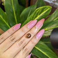 4.85 Ct. Cabochon Chrysoberyl from Ceylon (Sri Lanka) Life Style