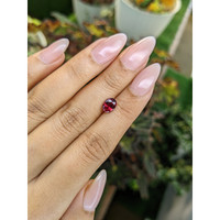 1.38 Ct. Rhodolite Garnet from Ceylon (Sri Lanka) Life Style