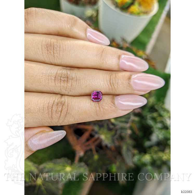 1.38 Ct. Rhodolite Garnet from Ceylon (Sri Lanka)