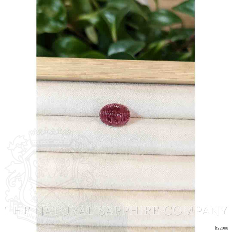 6.20 Ct. Cabochon Rubellite Tourmaline from Brazil