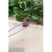 6.20 Ct. Cabochon Rubellite Tourmaline from Brazil Life Style