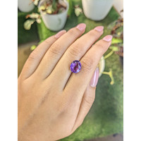 3.97 Ct. Amethyst from Ceylon (Sri Lanka) Life Style