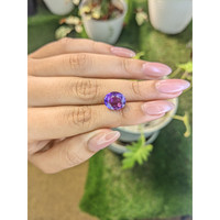 3.97 Ct. Amethyst from Ceylon (Sri Lanka) Life Style
