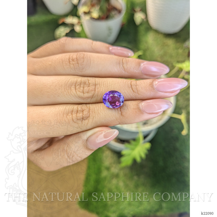 3.97 Ct. Amethyst from Ceylon (Sri Lanka)