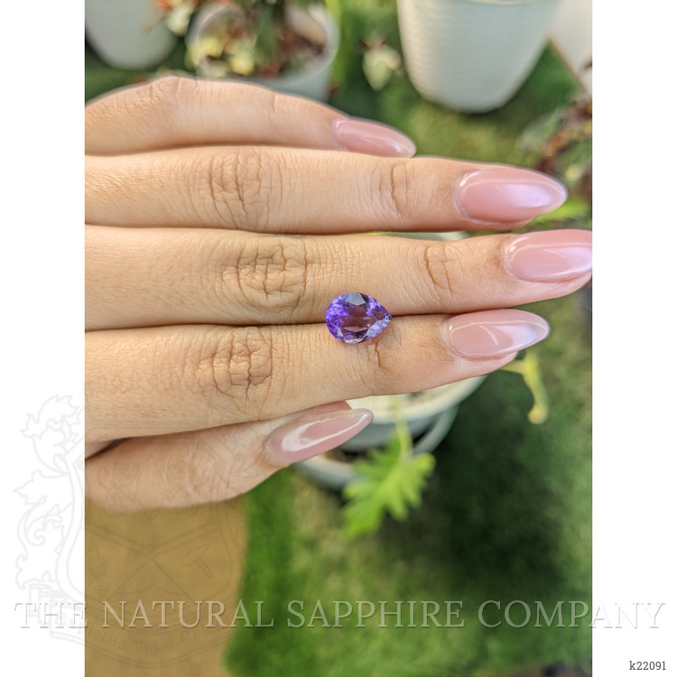 2.26 Ct. Amethyst from Ceylon (Sri Lanka)