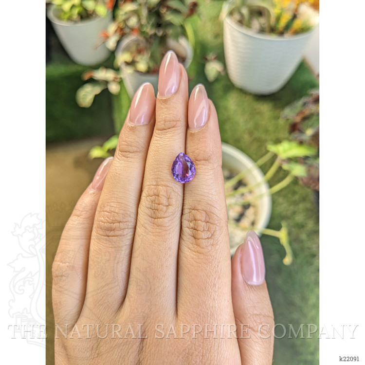 2.26 Ct. Amethyst from Ceylon (Sri Lanka)