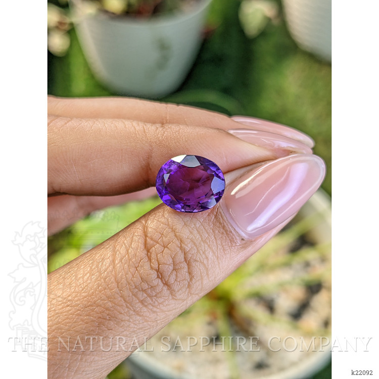 4.29 Ct. Amethyst from Ceylon (Sri Lanka)