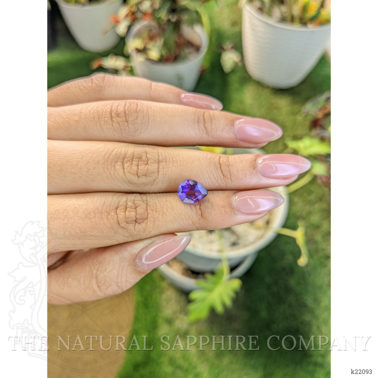 2.13 Ct. Amethyst from Ceylon (Sri Lanka)