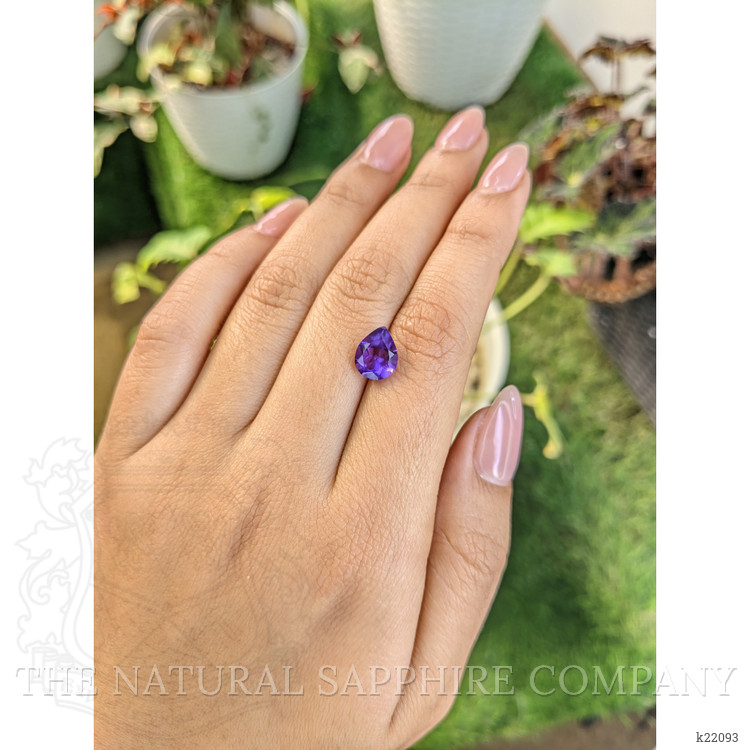 2.13 Ct. Amethyst from Ceylon (Sri Lanka)