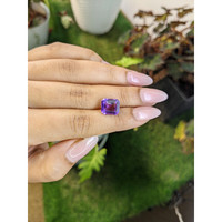 4.28 Ct. Amethyst from Ceylon (Sri Lanka) Life Style