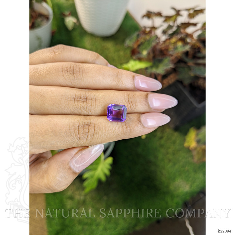 4.28 Ct. Amethyst from Ceylon (Sri Lanka)