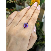 4.67 Ct. Amethyst from Ceylon (Sri Lanka) Life Style