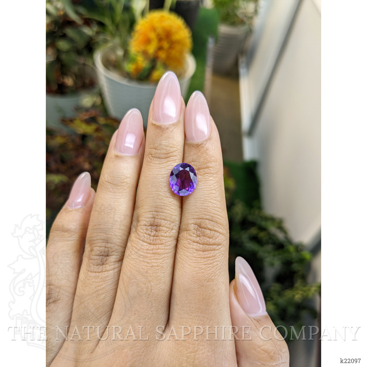 2.82 Ct. Amethyst from Ceylon (Sri Lanka)