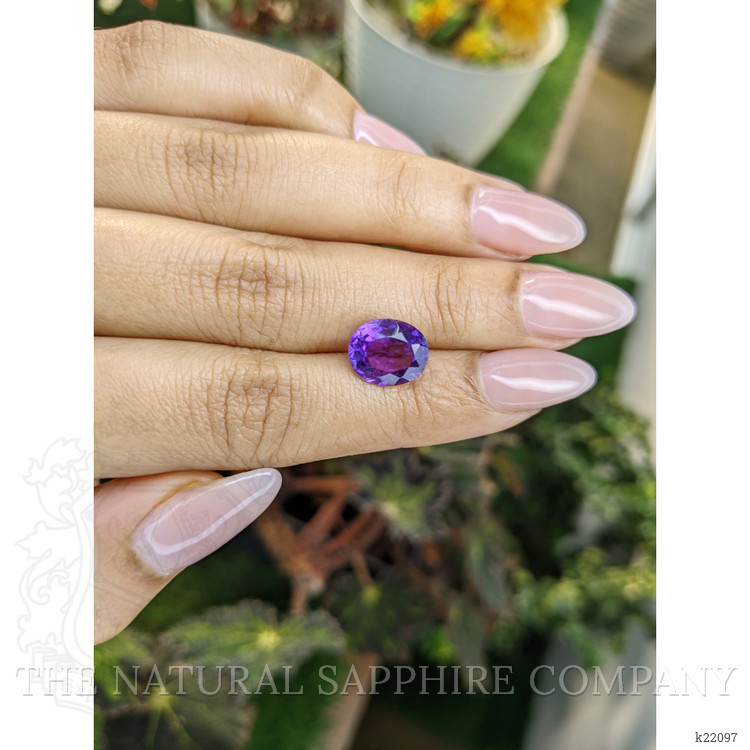 2.82 Ct. Amethyst from Ceylon (Sri Lanka)