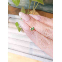 0.61 Ct. Demantoid Garnet from Namibia Life Style