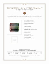 33.50 Ct. Watermelon Tourmaline from Mozambique Scan Report