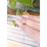 0.75 Ct. Demantoid Garnet from Namibia Life Style