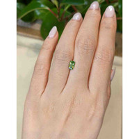 0.81 Ct. Demantoid Garnet from Namibia Life Style