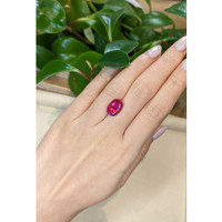 5.96 Ct. Rubellite Tourmaline from Brazil Life Style