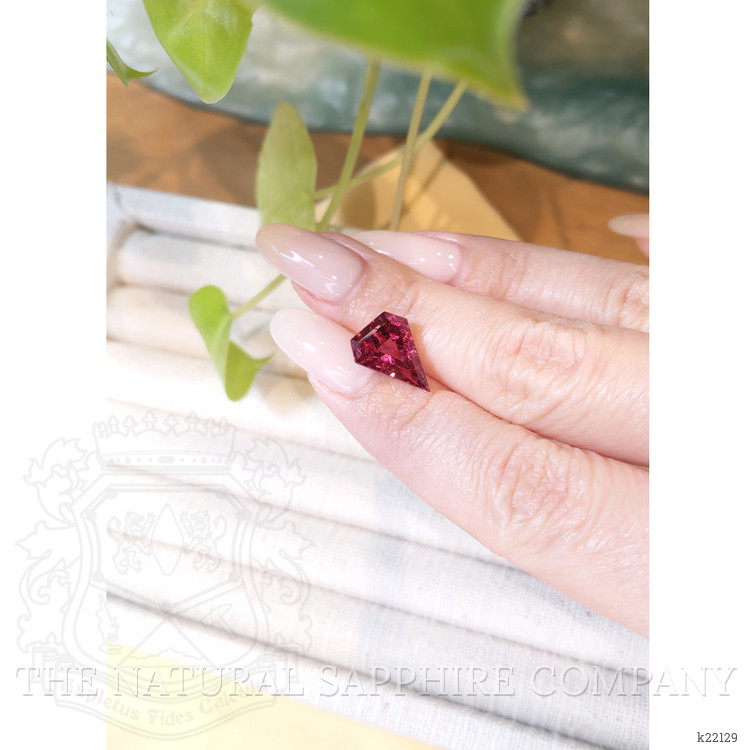 4.62 Ct. Pinkish Red Rubellite Tourmaline from Mozambique