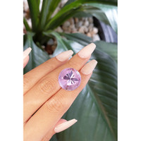 22.68 Ct. Amethyst from Brazil Life Style