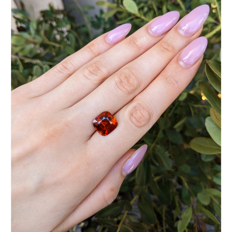 8.65 Ct. Malaya Garnet from Madagascar