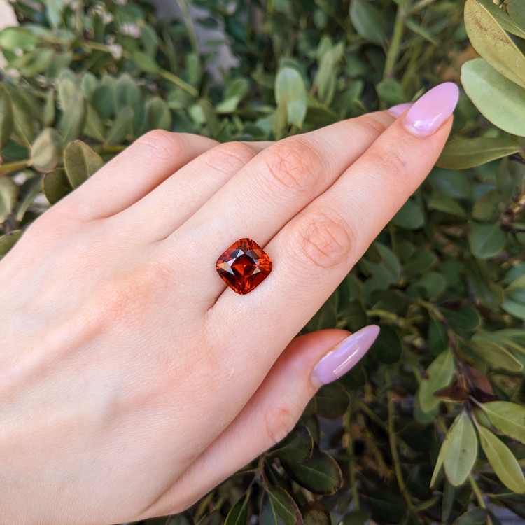 8.65 Ct. Malaya Garnet from Madagascar