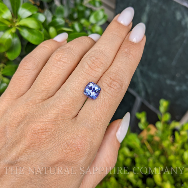 2.92 Ct. Violetish Blue Tanzanite from Tanzania