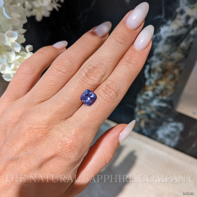 2.92 Ct. Violetish Blue Tanzanite from Tanzania