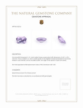 1.01 Ct. Spinel from Ceylon (Sri Lanka) Appraisal