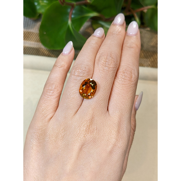 7.27 Ct. Madeira Citrine from Bolivia