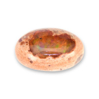 5.87 Ct. Cabochon Fire Opal from Mexico Video