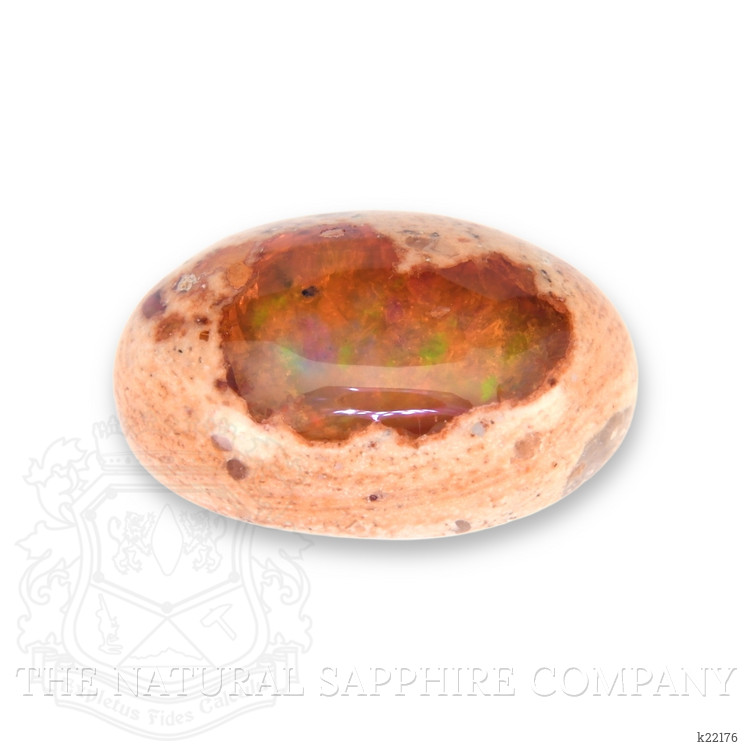 5.87 Ct. Cabochon Fire Opal from Mexico