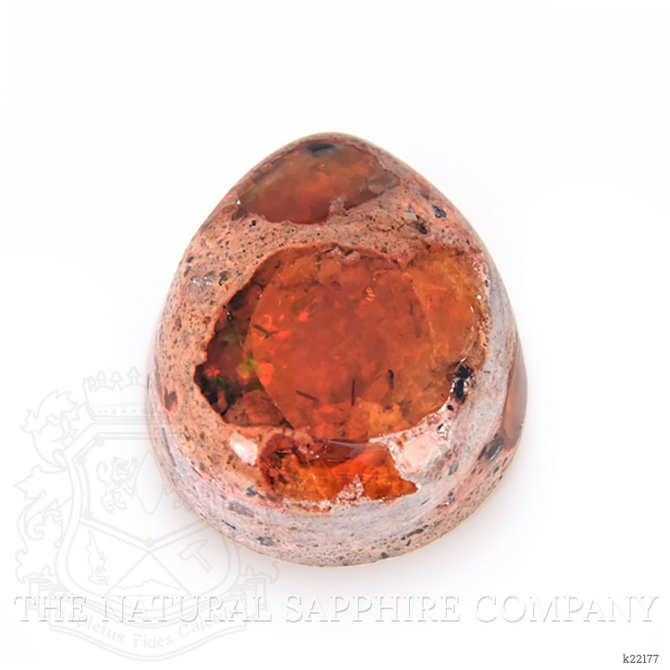 32.41 Ct. Cabochon Fire Opal from Mexico
