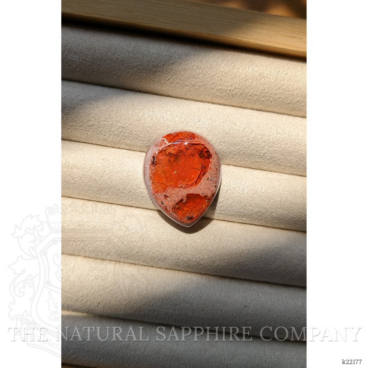 32.41 Ct. Cabochon Fire Opal from Mexico