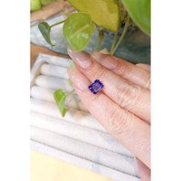2.66 Ct. Violetish Blue Tanzanite from Tanzania Life Style