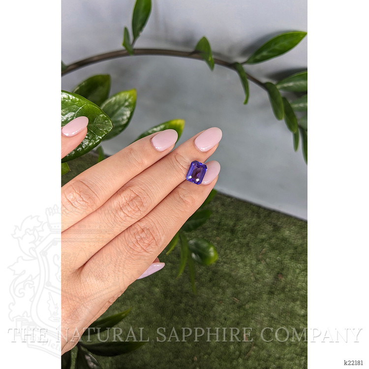 3.15 Ct. Violet Tanzanite from Tanzania