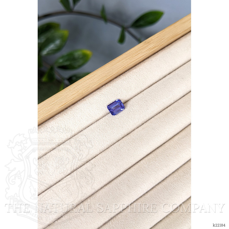 2.13 Ct. Violetish Blue Tanzanite from Tanzania