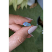 1.45 Ct. Cabochon Black Opal from Australia Life Style