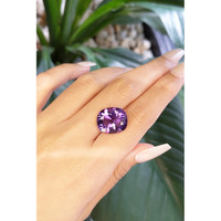 10.28 Ct. Amethyst from Brazil Life Style