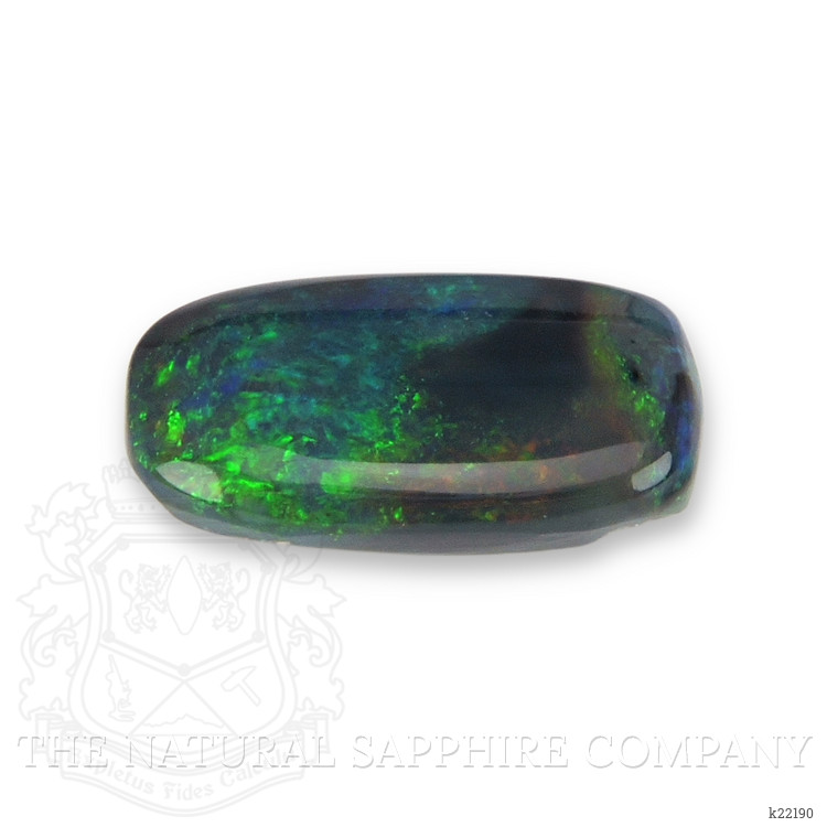0.69 Ct. Cabochon Black Opal from Australia