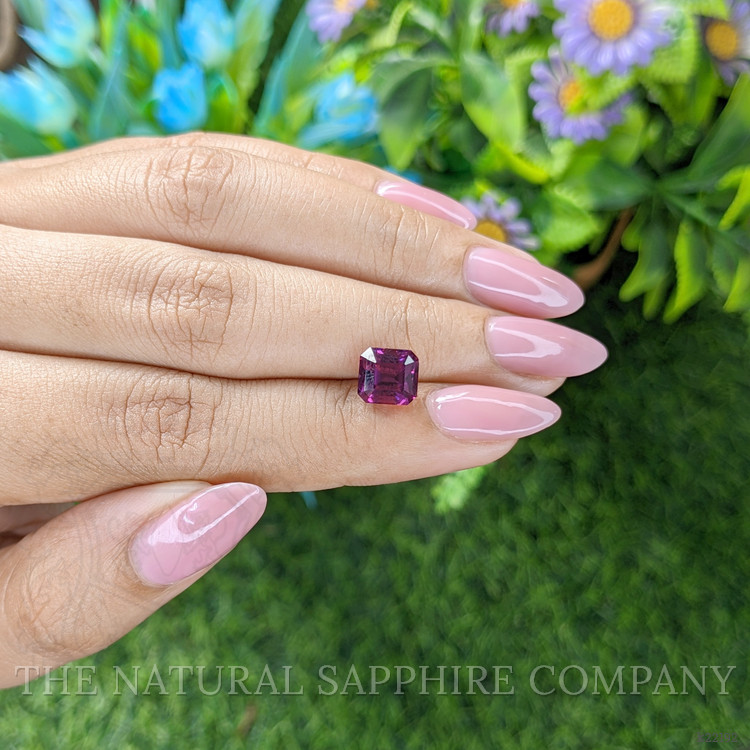 3.12 Ct. Purplish Pink Rhodolite Garnet from Tanzania