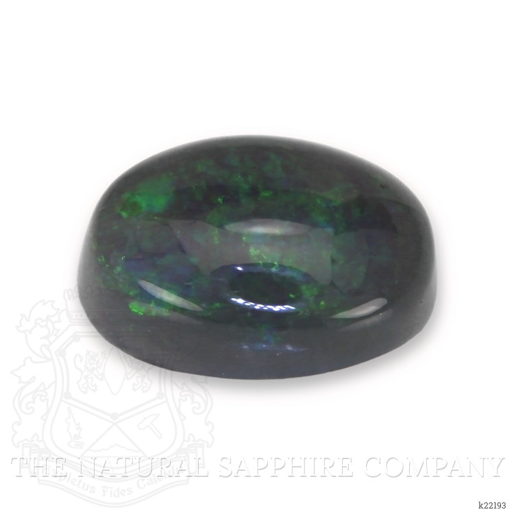 0.93 Ct. Cabochon Black Opal from Australia