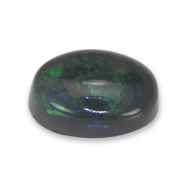 0.93 Ct. Cabochon Black Opal from Australia